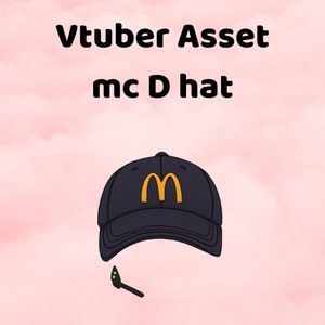 Vtuber Asset McDonald Hat PNG Download