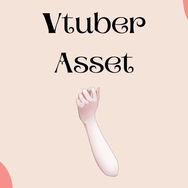 Vtuber Asset Hand PNG Download