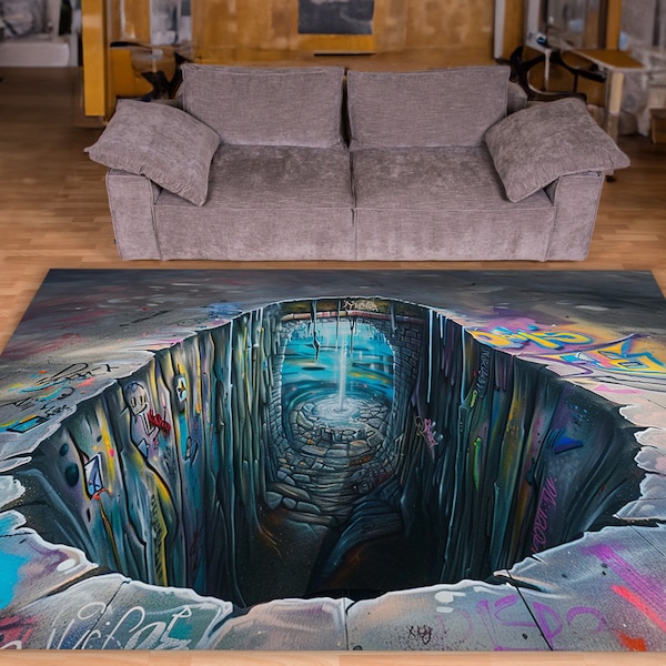 Optical Illusion Rugs - Etsy