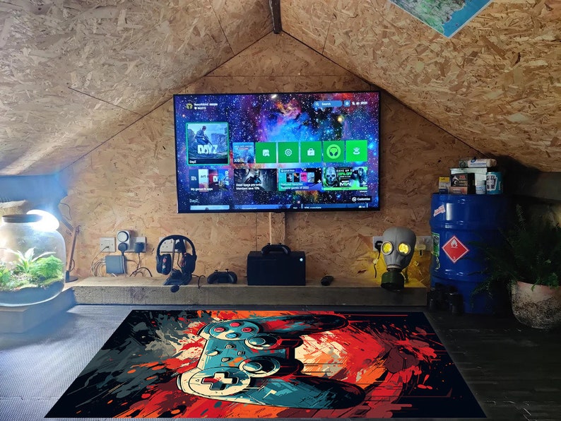 Gamer Rugcontroller Rugcool Ruggamebox Conterller Rug - Etsy