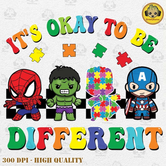 It’s Okay To Be Different Png, Character Autism Png , Autism Awareness Png, Autism Ribbon Png, Autism Puzzle Png, Movie Autism Png