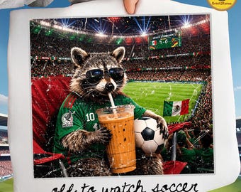 Off To Watch Soccer Vamos Mexico png, Mexico wasbeer png, grappig Mexicaans voetbalfanontwerp, sportsublimatie png, digitale download