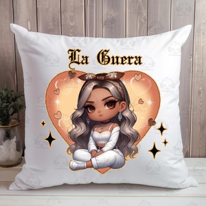 La Guera Girl Old School Chola Png, Spanish Girl Valentine Png