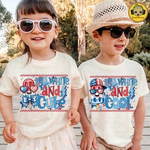 レトロな独立記念日の子供向け画像PNG、アイスクリームボーイガールアメリカPNG、愛国的なコケットリボンPNG、かわいい野球帽PNG、赤と白のクールなPNG