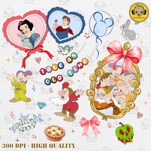 Princess Coquette Bow Png, Folk Tale Princess Family Shirt, Movie Cartoon Coquette Png, Family Vacation Png, Red Bow Princess Png
