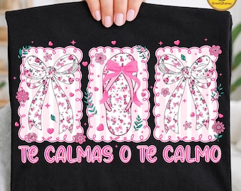 Funny Spanish Mother’s Day PNG, Te Calmas Mama PNG, Latina Mom Gift PNG, La Mejor Mama Del Mundo Retro Sublimation Design