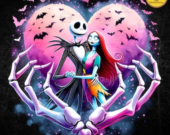 Nightmare Valentine Couple Png, Valentine Movie Couple Png, Halloween Nightmare Friends Png, Valentine Horror Movies Character Png