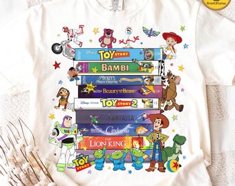 Cartoon Toy And Friends Character Png, VHS Cartoon Png, Movie 90s VHS Tapes Png, You've Got A Friend In Me Png, Trendy Boy Design Png