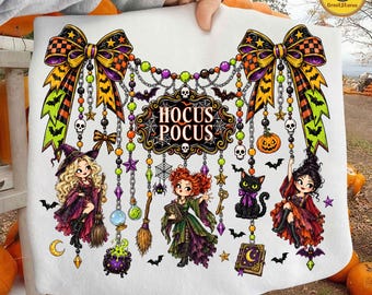 Girly Coquette Witch PNG, Retro Halloween Spooky Character Graphic, Bad Witch Vibes Shirt Design, Trendy Fall Sublimation, Halloween Png