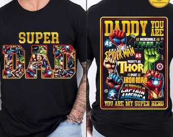 Best Dad Ever PNG, Daddy You Are My Hero PNG, Superhero Father's Day Shirt Design, Dad Life Fatherhood Gift Sublimation