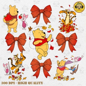 Honigbär und Freunde Png, Herbst Vibes Png, Retro Herbst Cartoon Film, Kürbisgewürz, Thanksgiving, Herbst Kokette Bogen