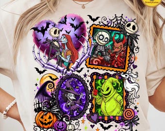 Welcome To Our Nightmare PNG, Retro Halloween Design, Spooky Characters Graphic, Halloween Shirt PNG, Horror Sublimation