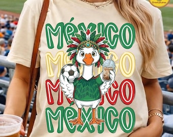 Off To Watch Soccer PNG, Vamos Mexico Goose PNG, Mexicaans voetbalfanontwerp, El Tri-voetbalafbeelding, sport-png, digitale download