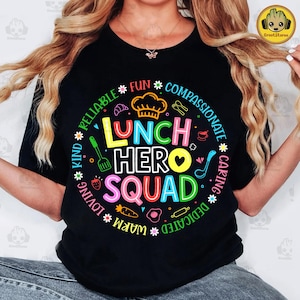 School Lunch Hero Squad Funny Cafeteria Workers Digital PNG, Lunch Hero Squad Png, Lunch Team Png, Funny Workers PNG, School Lunch Png