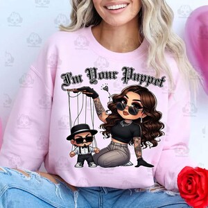 I’m Your Puppet Png, Chicano Couple Valentine's Day Png, Cholo ...