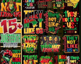 Ils ne nous aiment pas plus de 15 images png, lot Juneteenth PNG, Juneteenth 1865 png, fête de l'émancipation png, chemise Juneteenth png, sublimation noire liberté