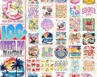 100+ Sunshine Png, Beach Life Bundle PNG, Summer PNG, Neon Trendy Summer Shirt Design, Distressed Beach PNG, Lake Pool River Png