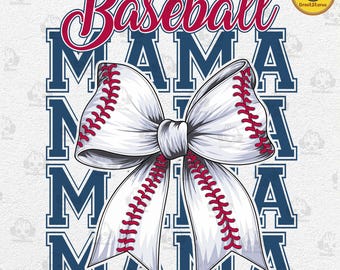 Baseball Mama Png, Baseball Coquette Bow Png, Baseball Mom Png, Retro Baseball Png, Game Day Sublimation, Coquette Bow Sports Png