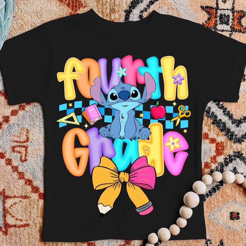 Blå Alien tillbaka till skolan PNG-paket, preppy förskoleklass till 4:e klass, tecknad första skoldagens design, tecknad pastellrosett PNG, söt skola PNG bild 4