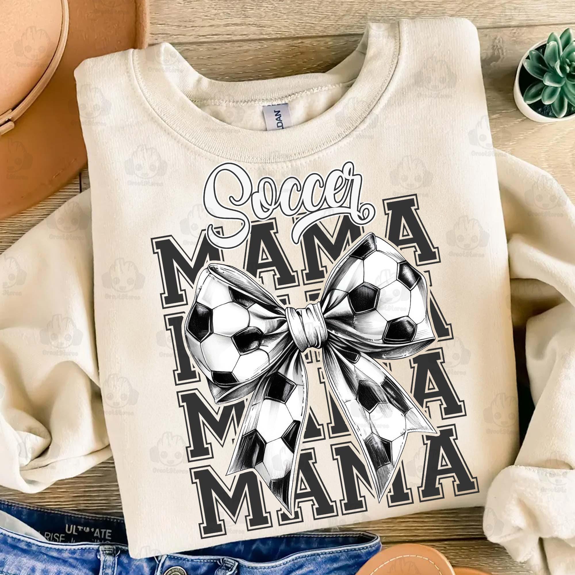 Soccer Mama Png, Soccer Coquette Bow Png, Soccer Mom Png, Retro Soccer ...