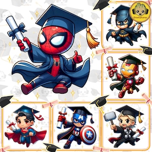 Desenho de super-heróis Graduação 2024 Png Desenho animado Graduação Png, Viagem escolar DN Png, Personagem de desenho animado Graduação Png, Desenho animado Sênior 2024 Png