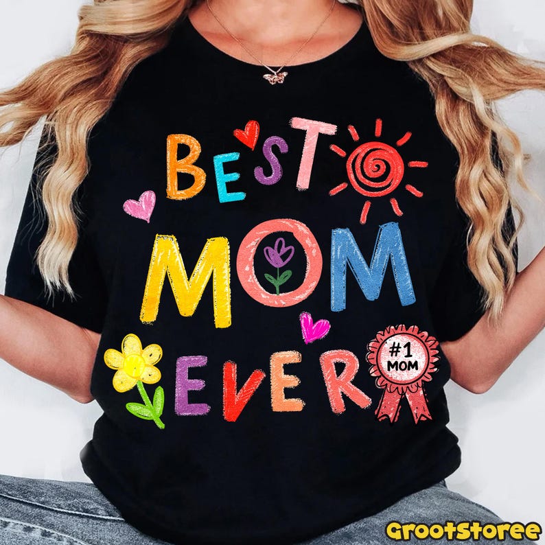 Funny Best Mom Ever Png, Mom Club Png, Cute Mama Png, Vintage Mother Png, Mother's Day Gift Png, Trendy Mom Png, Cool Mom Life Png image 6