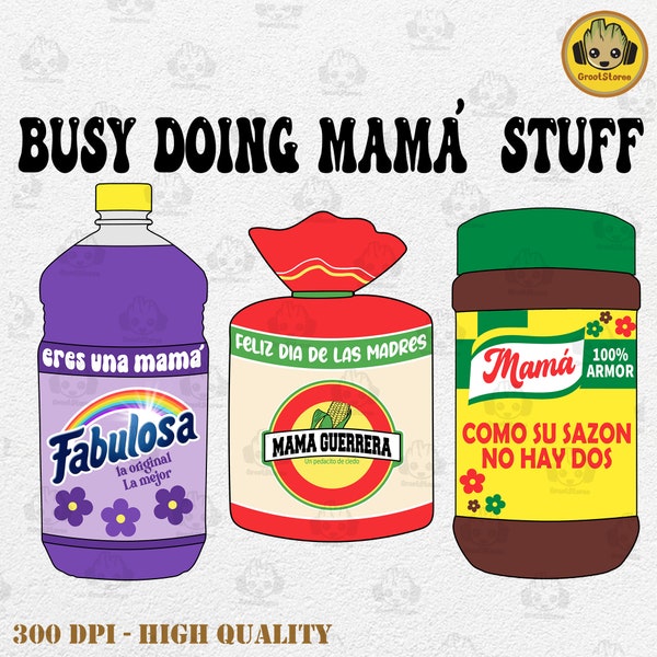 Mama Guerrera Como tu sazón no ay dos Fabulosa PNG Mothers Day Gift, Mother Day Png, Gift For Mom Png, Digital Download