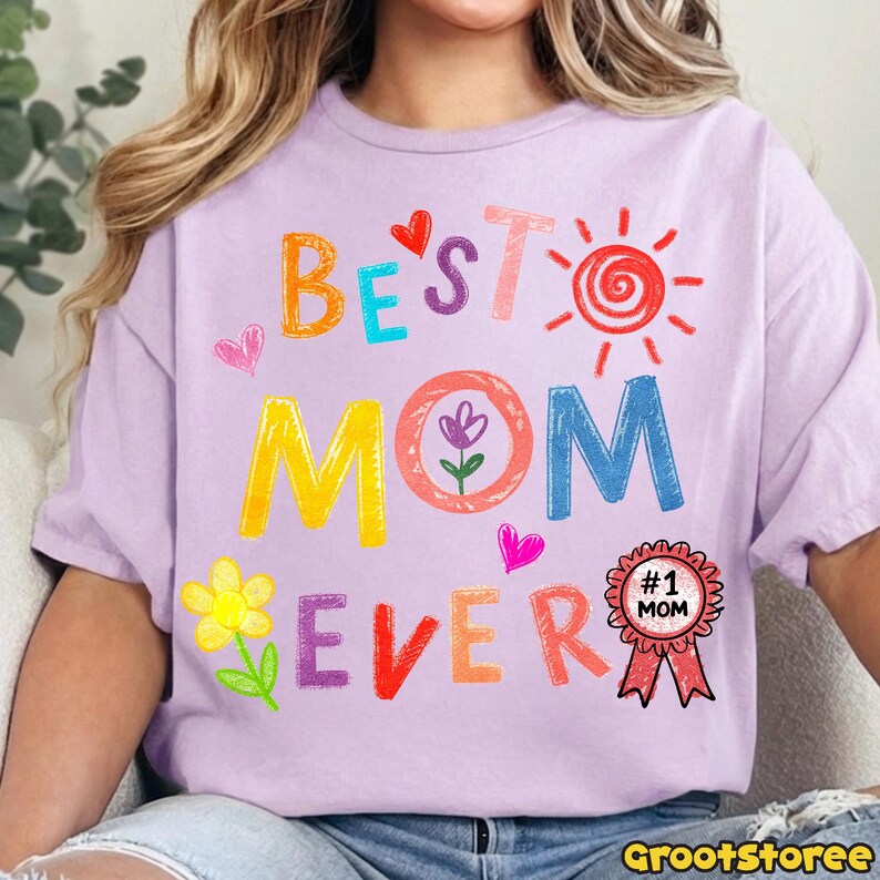 Funny Best Mom Ever Png, Mom Club Png, Cute Mama Png, Vintage Mother Png, Mother's Day Gift Png, Trendy Mom Png, Cool Mom Life Png image 5