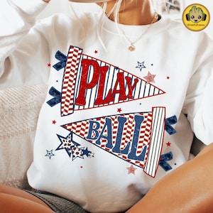 Preppy Baseball PNG, Play Ball Png, Pennant Flag Png, Swing Batter Batter PNG, Seersucker Baseball Mama PNG, Sports Digital Download