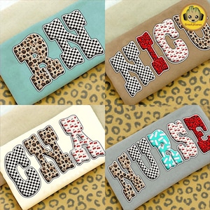 Retro Leopard Nurse Bundle Png, Nurse Halloween Png, Nurse CNA RN Nicu Png, Preppy Nurse Shirt Design, Nurse Life Png, Fall Vibes Png