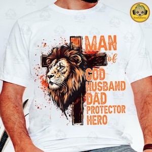 Dad Png, Christian Png, Dad Lion Png, Father Png, Christian Cross Png, Man Of God Png, Bible Verse Png, Jesus Png, Christian Dad Png