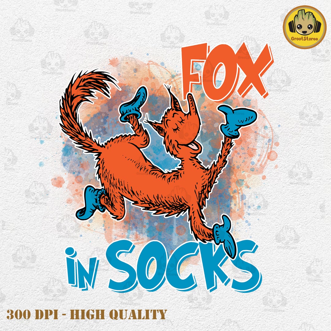 Fox in Socks Png, Read Book Story Png, Seussville Png, Teacher Day Png ...