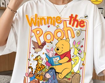 Honey Bear and Friends PNG, Happiest Place on Earth Png, Family Vacation 2026 PNG, Cartoon Kids Vacation PNG, Magic Kingdom Trip Design