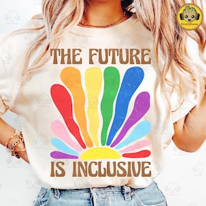 Il futuro è inclusivo Png, Rainbow Pride Png, Diritti trans Top Png, Regalo LGBTQ, Progress Pride Png, Giustizia sociale Png, Gay Pride Png