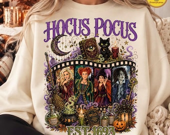 Neon Halloween Witches PNG, Retro Witch Character Design, Bad Witches Vibes PNG, Funny Spooky Season Shirt, Halloween Digital Download
