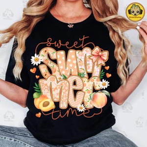 Sweet Summer Time Png, Trendy Peach Summer Vibes Png, Coquette Summer Png, Peach Summer Png, Just Peachy Png, Peach Girly Summer Png