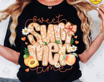 Sweet Summer Time Png, Trendy Peach Summer Vibes Png, Coquette Summer Png, Peach Summer Png, Just Peachy Png, Peach Girly Summer Png