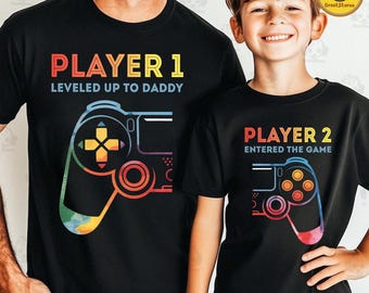 Retro videogames vader png, genivelleerd tot papa png, entered the game png, vader en zoon png, fijne vaderdag, nieuwe vader png, cadeau voor papa