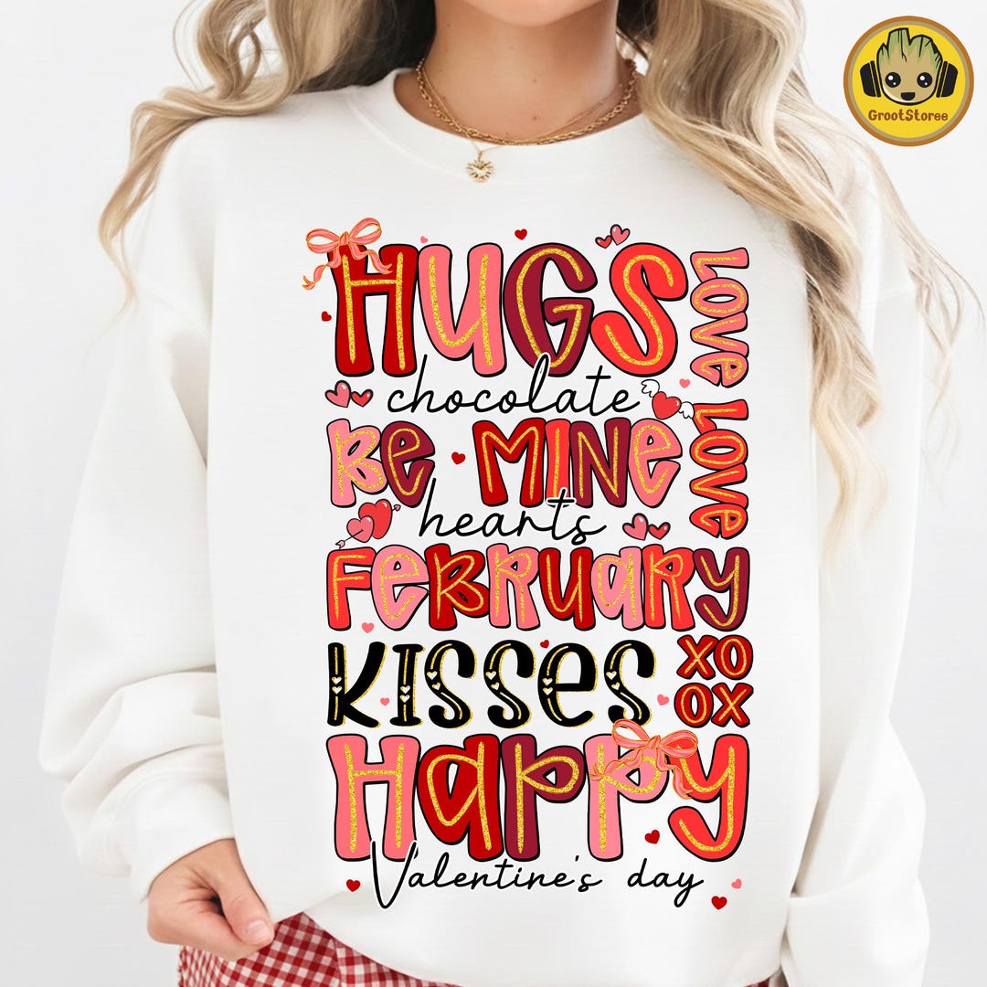 Happy Valentines Day Xoxo Png, Valentine Shirt Png, Be Mine Heart Png ...