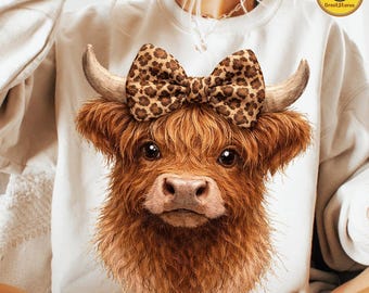 Easter Day Highland Cow PNG, Retro Easter Cow PNG, Happy Easter PNG, Cute Cow Shirt Design, Highland Cow Easter Png, Digital File