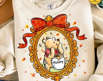 Mama Bear Png, Mirror Honey Bear Png, Fall Cartoon Honey Bear And Friends Png, Pumpkin Spice Png, Thanksgiving Png, Autumn Kids Shirt Png