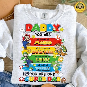 Funny Super Daddio Png, Best Dad Ever Png, Super Cartoon Character Png, Father's Day Gift, Super Dad Png, Super Gamer Dad Png, Digital File