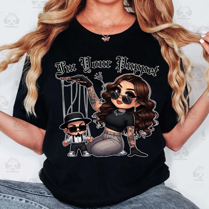 I’m Your Puppet Png, Chicano Couple Valentine's Day Png, Cholo ...