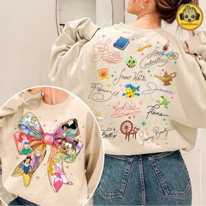Watercolor Princess Coquette Bow Png, Princess Mirror Family Shirt, Movie Cartoon Coquette Bow Png, Family Vacation Png, Pink Princess Png