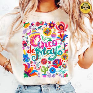 Retro Cinco De Mayo Mexico png, boho bloemen Mexicaans png, Mexicaanse partij Tequila Margarita Fiesta png, Viva La Fiesta shirtontwerp png