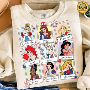 Cartone animato retrò America Png, Principessa 4 luglio Png, Principessa America Coquette Png, Principessa USA Girly Png, Giorno dell'Indipendenza Png