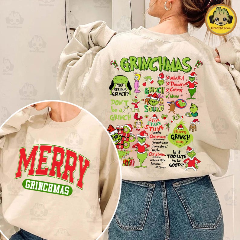 Merry Greenmas Png, Christmas Mean Guy Png, Christmas 90s Movie Png