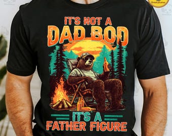 It's Not A Dad Bod It's A Father Figure Png, Father's Day Png, Papa Bear Shirt Design Png, Drinking Dad Png, Funny Dad Jokes Png