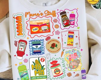 Topper Multipack Mama PNG, Happy Mother’s Day PNG, Gift for Latina Mom Png, Funny Mama PNG, La Mejor Mama Del Mundo Png, Retro Madre Design