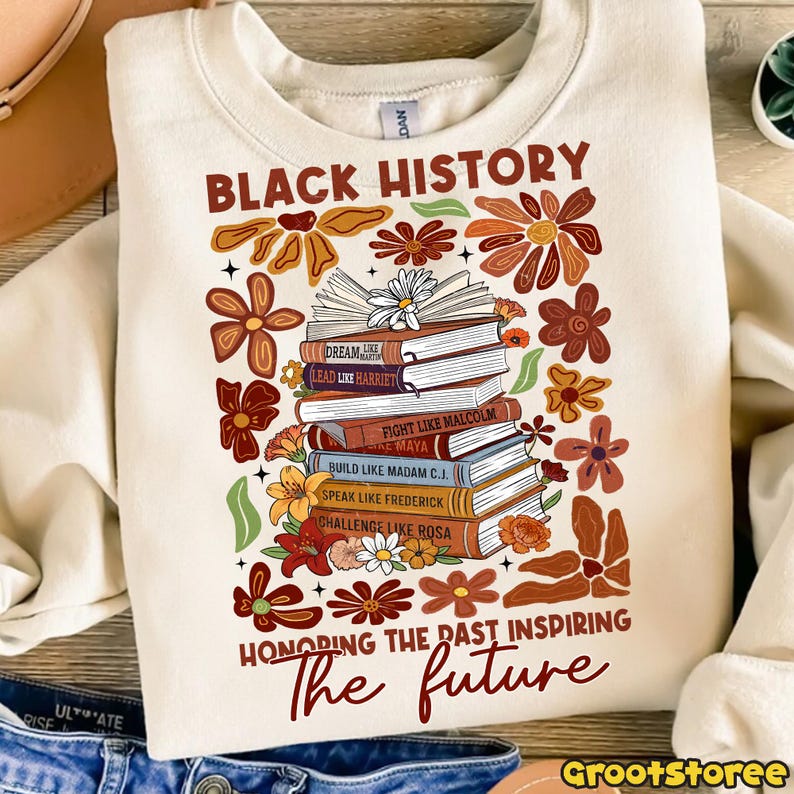 Black History Month PNG, Honoring the Past Inspiring the Future Teacher ...